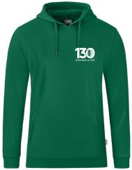 Hoody Organic grün 130 Jahre 
