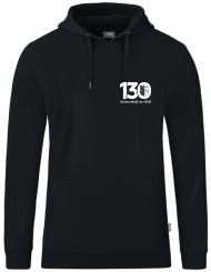 Hoody Organic schwarz 130 Jahre 